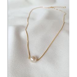 Colar Longo 1 Pérola Dourado - 3886752006201 - B.S ACESSORIOS E PRESENTES
