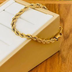 Pulseira Cor Torcida 3650311 Dourado - 38850080062... - B.S ACESSORIOS E PRESENTES