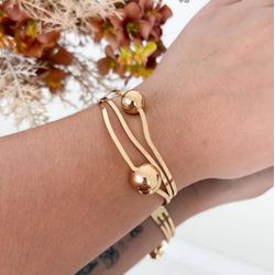 Brac 3x1 Esf 63106 Dourado - 3886560006201 - B.S ACESSORIOS E PRESENTES