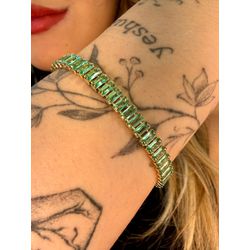 Puls Riviera Colorida Dourado / Verde - 3887763006... - B.S ACESSORIOS E PRESENTES
