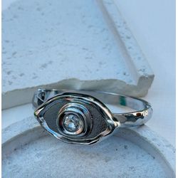 Bracelete Olho Pq 275006 Prata - 3885149012701 - B.S ACESSORIOS E PRESENTES
