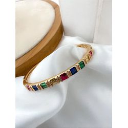 Brac Strass Color Dourado - 3887769006201 - B.S ACESSORIOS E PRESENTES
