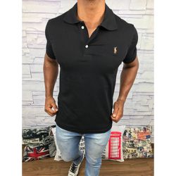 Polo RL Preto⭐ - PRL037 - VITRINE SHOPS