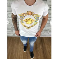 Camiseta Versace Branco⭐ - CVC50 - VITRINE SHOPS