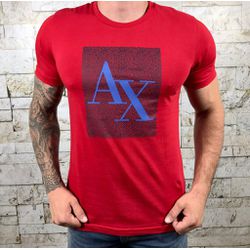 Camiseta Armani vermelho⬛⭐ - C-1219 - DROPA AQUI