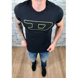Camiseta Diesel Preto ⬛ - C-1296 - VITRINE SHOPS