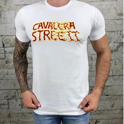 Camiseta Cavalera Branco DFC⬛⭐ - 2523 - LOJA VIPIX