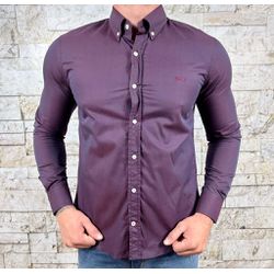 Camisa Manga Longa HB Vinho - 1582 - VITRINE SHOPS