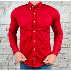 Camisa Manga Longa HB Vermelho - 1589 - VITRINE SHOPS