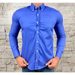 Camisa Manga Longa HB Azul - 1591 - VITRINE SHOPS