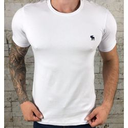 Camiseta Abercrombie Branco⭐ - C-1683 - DROPA AQUI