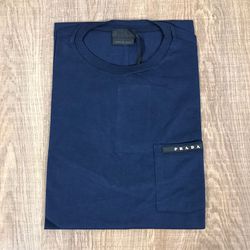 Camiseta Prada Azul Marinho - A-1782 - VITRINE SHOPS
