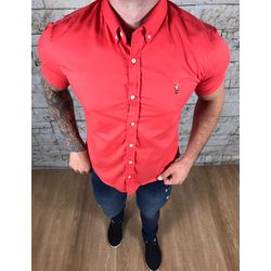 Camisa manga Curta PRL vermelho claro - 080 - VITRINE SHOPS