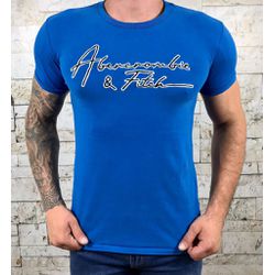 Camiseta Abercrombie Peruana Azul Bic⬛ - 1027 - VITRINE SHOPS