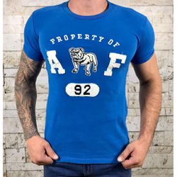 Camiseta Abercrombie Peruana Azul ⭐ - 1029 - VITRINE SHOPS