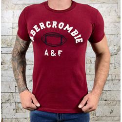 Camiseta Abercrombie Peruana Vermelho ⬛ - 1033 - VITRINE SHOPS
