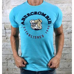 Camiseta Abercrombie Peruana Azul claro - 1100 - VITRINE SHOPS