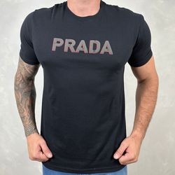 Camiseta Prada Preto⭐ - A-1481 - DROPA AQUI