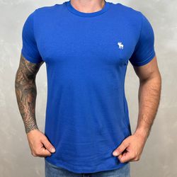 Camiseta Abercrombie Azul Bic⭐ - C-1689 - DROPA AQUI