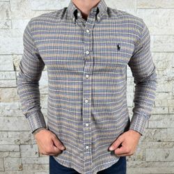 Camisa Manga Longa PRL Xadrez - 1824 - DROPA AQUI