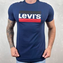 Camiseta Levis Azul Marinho DFC⭐ - 2088 - DROPA AQUI