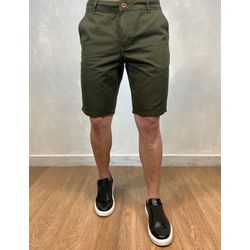 Bermuda Sarja LCT Verde Militar - 2593 - DROPA AQUI