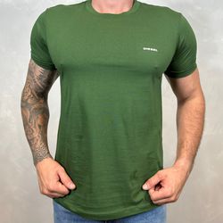 Camiseta Diesel Verde⭐ - B-2662 - LOJA VIPIX