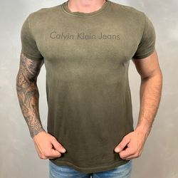 Camiseta CK Marrom DFC⭐ - 2670 - BARAOMULTIMARCAS