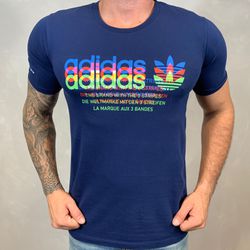 Camiseta Adidas Azul DFC⭐ - 2726 - BARAOMULTIMARCAS