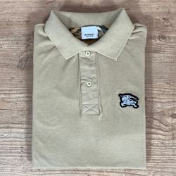 Polo Burberry Caqui - A-2866 - VITRINE SHOPS