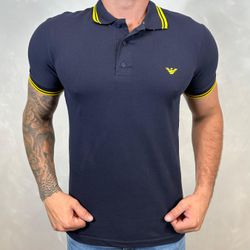 Polo Armani Azul ⭐ - A-2881 - DROPA AQUI