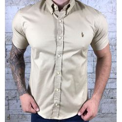 Camisa Manga Curta PRL Caramelo⭐ - 30038 - DROPA AQUI