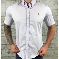 Camisa Manga Curta PRL Lilas - 30045 - ESTAMOS JUNTO