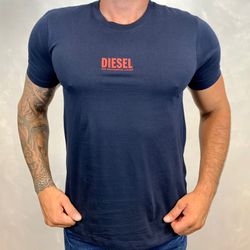 Camiseta Diesel Azul⭐ - B-3091 - BARAOMULTIMARCAS