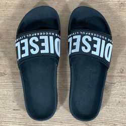 Chinelo Slide Diesel Preto - 3182 - LOJA VIPIX