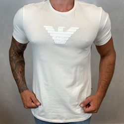 Camiseta Armani Branco ⭐ - A-3285 - VITRINE SHOPS