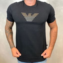 Camiseta Armani Preto ⭐ - A-3286 - RP IMPORTS