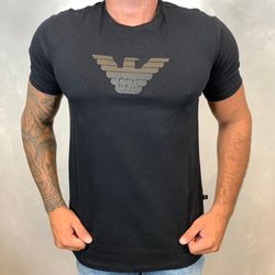 Camiseta Armani Preto ⭐ - A-3286 - LOJA VIPIX