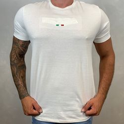 Camiseta Prada Branco ⭐ - A-3332 - DROPA AQUI