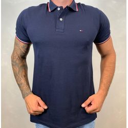 Polo TH Azul - B-3356 - VITRINE SHOPS