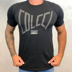 Camiseta Colcci Preto DFC⭐ - 3483 - DROPA AQUI