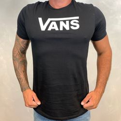 Camiseta Vans Preto DFC - 3509 - DROPA AQUI