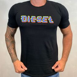 Camiseta Diesel Preto⭐ - C-3535 - VITRINE SHOPS