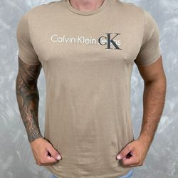 Camiseta CK Caqui DFC⭐ - 3559 - BARAOMULTIMARCAS