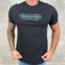 Camiseta CK Preto - C-3733 - BARAOMULTIMARCAS