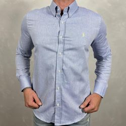 Camisa Manga Longa PRL Azul - 40206 - DROPA AQUI