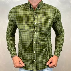 Camisa Manga Longa PRL Xadrez Verde - 40330 - VITRINE SHOPS
