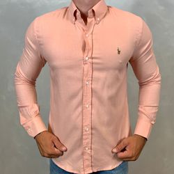 Camisa Manga Longa PRL Rosa - 40419 - VITRINE SHOPS