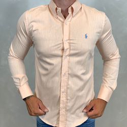 Camisa Manga Longa PRL Salmão⭐ - 40437 - DROPA AQUI