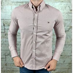 Camisa Manga longa TH Micro Xadrez ⭐ - 40247 - VITRINE SHOPS